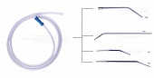 катетер для отсасывания для ректоскопии CH 24 с прямой канюлей