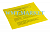 Пакет для утилизации медицинских отходов класса Б (жёлтый) 330х600